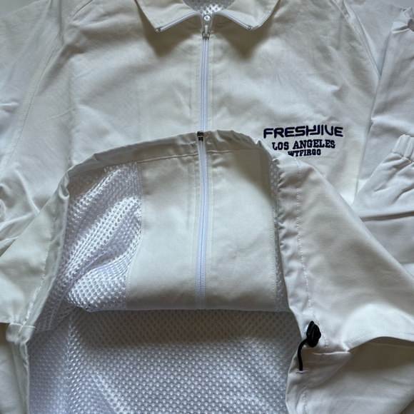Freshjive trainer jacket WTFIRGO white - Picture 3 of 6